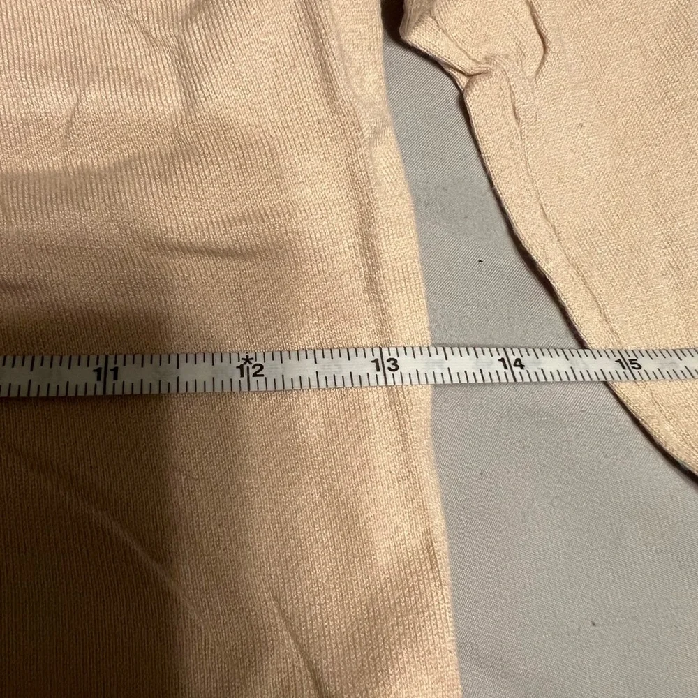 Sweet Romeo Light Tan Long Sleeve Top - Picture 4 of 7